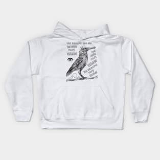 philosophical art Kids Hoodie